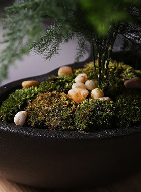 陶瓷流水摆件招财鱼缸