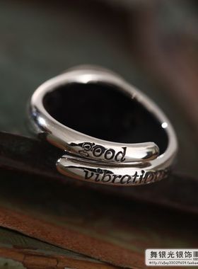 泰国925银祈祷戒指
