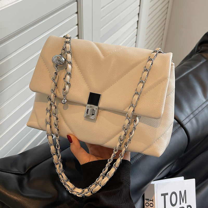 高级感精致链条包包女2026新款复古通勤单肩腋下包时尚休闲斜挎包,淘宝优惠券,粉丝福利购,淘宝优惠卷