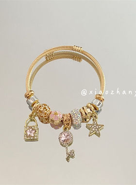 高颜值小众设计感轻奢星星手镯