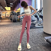 HiSunday plus suede yoga pants high waist lifting hip movements Lean Elastic Tight Fit Pants Training Running Long Pants Outside