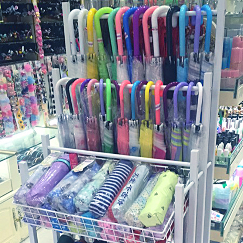 摆雨伞太阳伞促销袜子陈列架网格超市多功能置