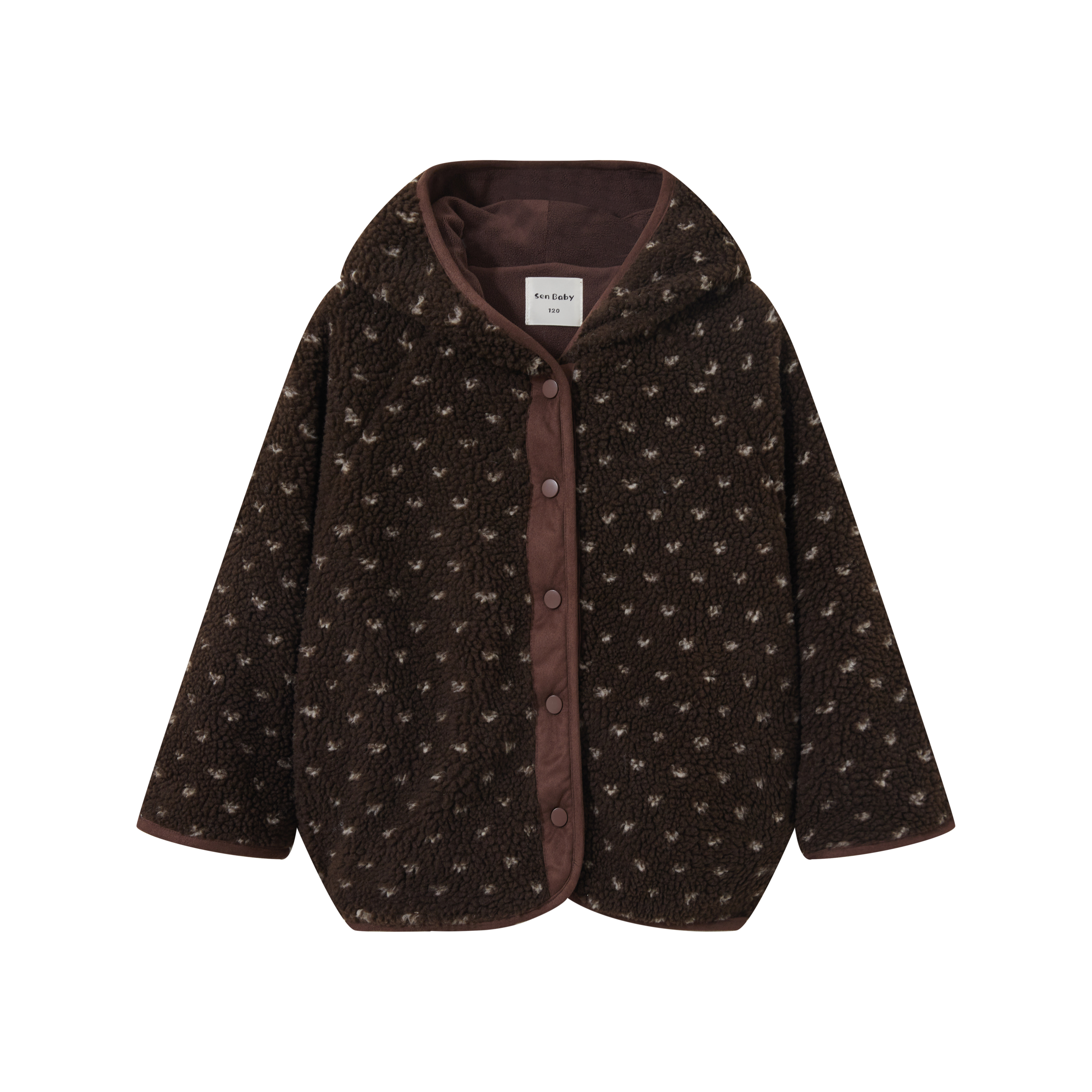 【现货】senbaby童装女童保暖两件套儿童爱心毛绒外套百褶裙套装,淘宝优惠券,粉丝福利购,淘宝优惠卷