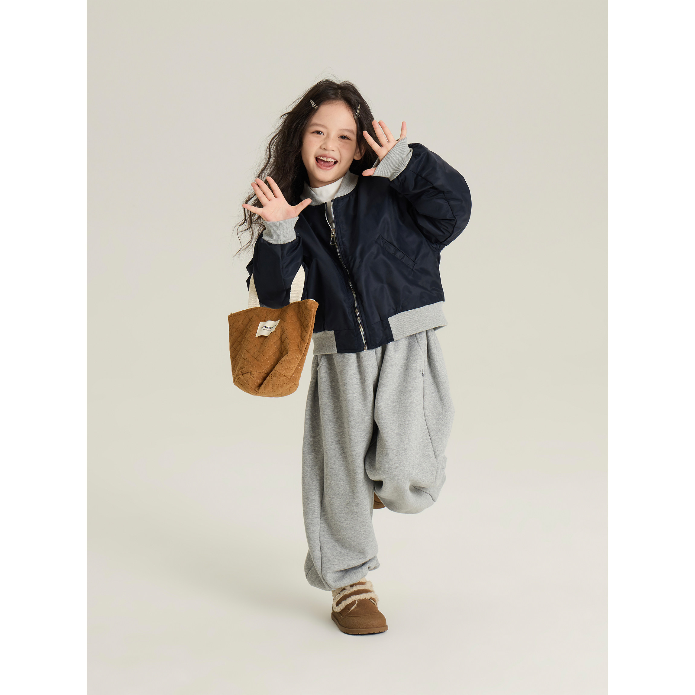 【现货亲子夹棉】女童棉外套秋冬韩版童装上衣儿童洋气短版小棉服,淘宝优惠券,粉丝福利购,淘宝优惠卷