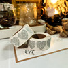 500 sheets/roll glitter gift packaging exquisite stickers