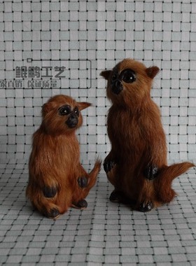 小号猴子玩偶场景布置橱窗陈列品