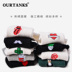Vớ nữ ống vớ Nhật Bản Harajuku Hàn Quốc mùa hè và mùa thu dễ thương gió đại học màu rắn cotton vớ ngắn sinh viên thủy triều - Vớ hàng tuần set vớ nữ đẹp Vớ hàng tuần