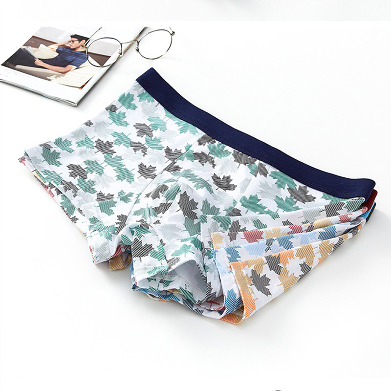 红莉姬棉平角裤男士四角潮男生短裤 红莉姬内裤