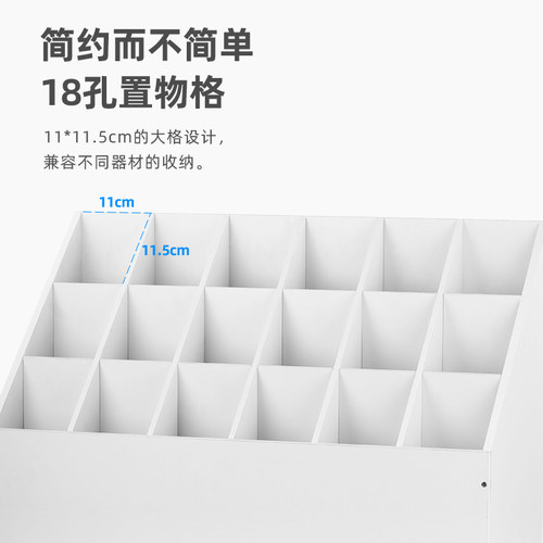 Selens 影棚收纳箱可移动多宫格收纳柜摄影器材三脚架灯架背景架收纳盒产品拍照背景纸卷纸卡纸收纳整理柜 - 图1