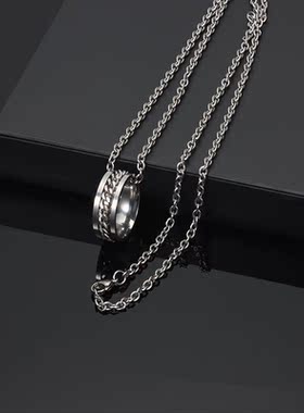 开酒瓶盖器旋转戒指项链男