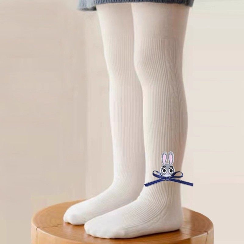 女童秋装纯棉新款连体裤袜弹力紧身朱迪兔子警官加绒秋冬打底裤子,淘宝优惠券,粉丝福利购,淘宝优惠卷