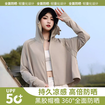 Sunscreen female hand guard loose anti-UV 2024 new original yarn breathable Beatshirt driving cloud sunscreen