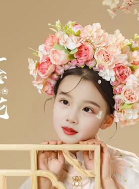 其他家簪花绢布民族风手工