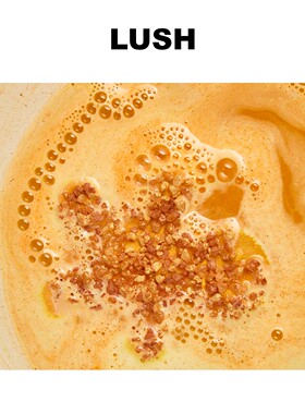 LUSH岚舒官方正品脆脆姜饼人汽泡弹滋润精油泡澡球礼物圣诞节限定