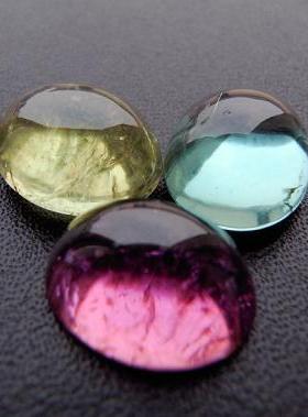 【寂寞五岁】黄碧玺戒面裸石 可代镶戒指