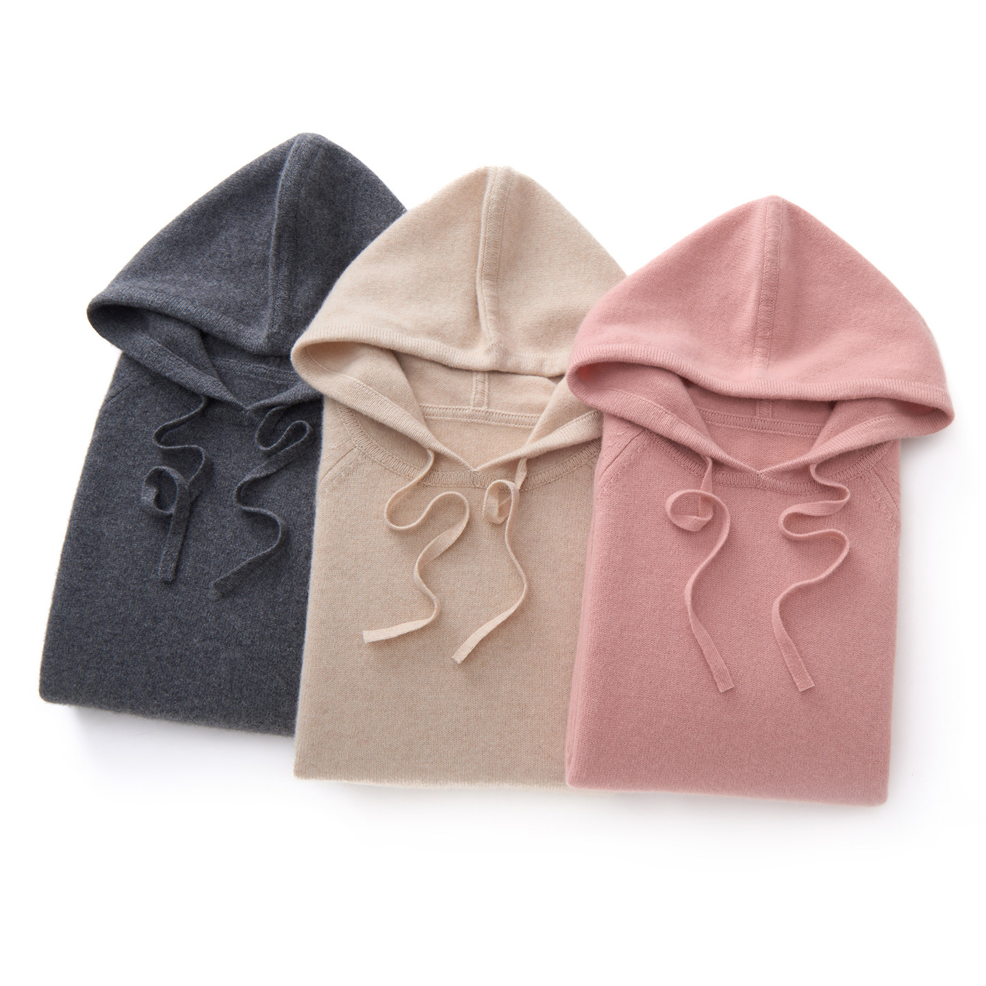 25年秋冬新款100%山羊绒衫女连帽加厚针织衫毛衣宽松打底卫衣帽衫,淘宝优惠券,粉丝福利购,淘宝优惠卷