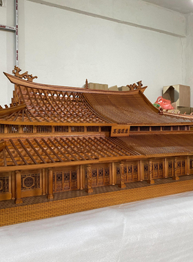 福建开元寺带结构模型