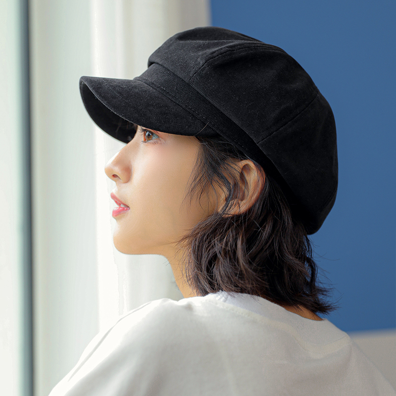 慕爱婷旗舰店八角帽女秋冬百搭日系贝雷帽英伦复古韩版鸭舌帽子潮网红款报童帽1