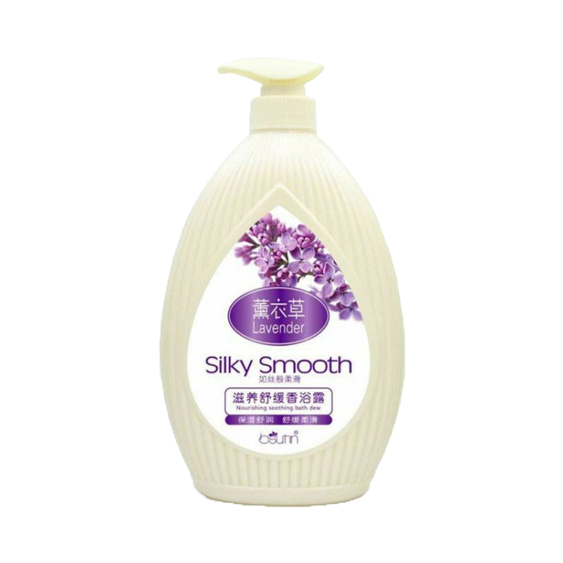 贝舒婷Silky Smooth法国香水沐浴露薰衣草保湿舒缓留香迷人1880ml