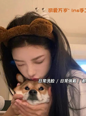 可爱小熊发箍女2026年新款