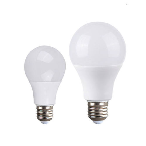 led灯泡e27螺口b22卡口挂口节能灯泡3W5W18瓦超亮家用照明球泡灯 - 图3