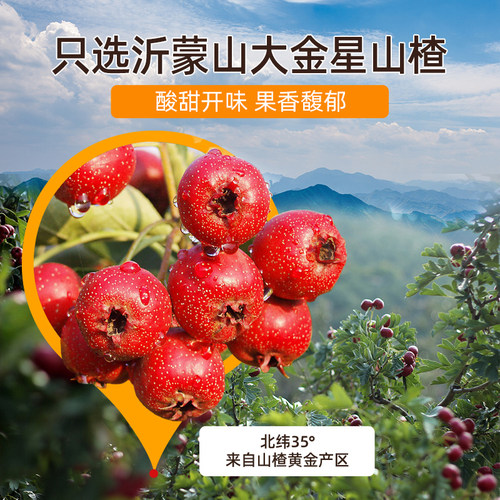 沂蒙公社山楂球雪丽球280gx2不添加散装休闲小零食无糖精添加 - 图1