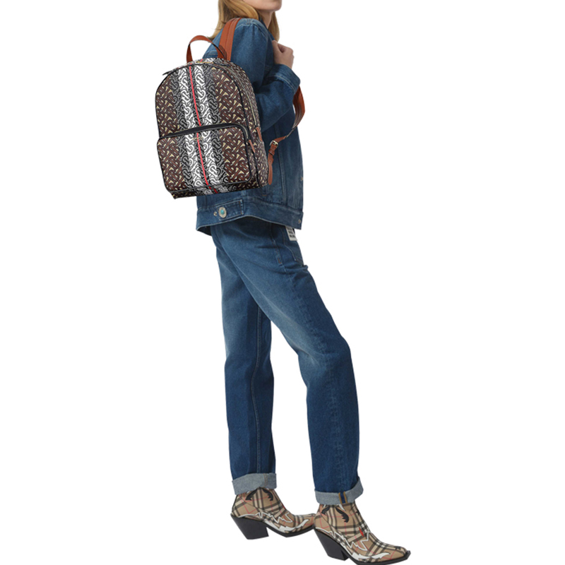 正品burberry /巴宝莉男士女旅行包 怀远海外T恤