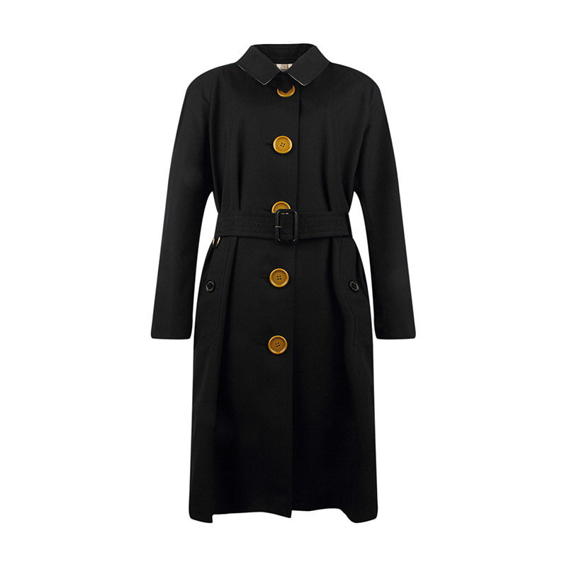 正品burberry /巴宝莉女士长款风衣 怀远海外Polo衫