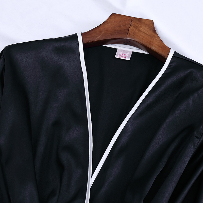 夏季四件套装冰丝性感骚吊带带睡裙 丝涵原睡衣/家居服套装