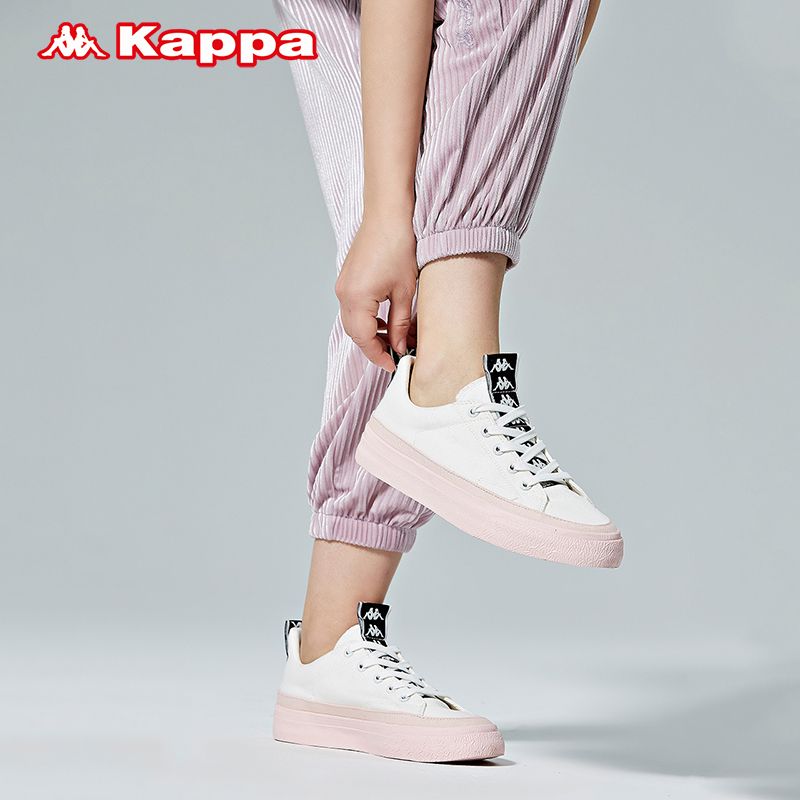 KAPPA串标情侣男女运动帆布板鞋春夏新款|K0AW5CC45 - 图2