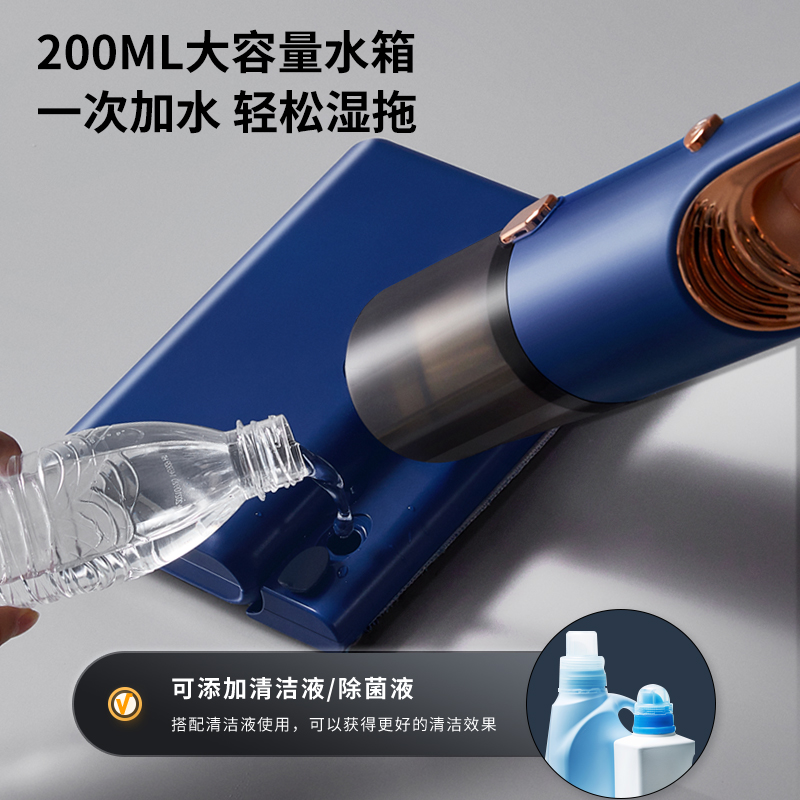 韩夫人旗舰店韩夫人吸尘器家用小型手持大吸力强力除螨吸尘洗地机吸拖地一体机1