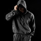 Laura Star 1569 Fried Snow Retro Hooded High Weight Sweatshirt Sports Fitness Long Sleeve Training American Style