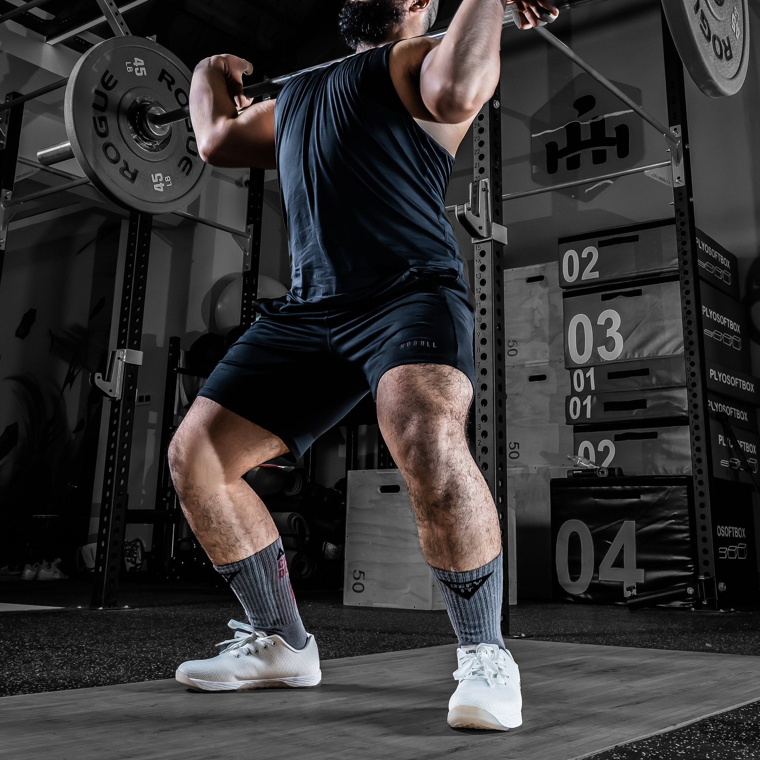 劳拉之星0087野蛮人系列crossfit综合训练鞋健身力量举重深蹲硬拉 - 图3