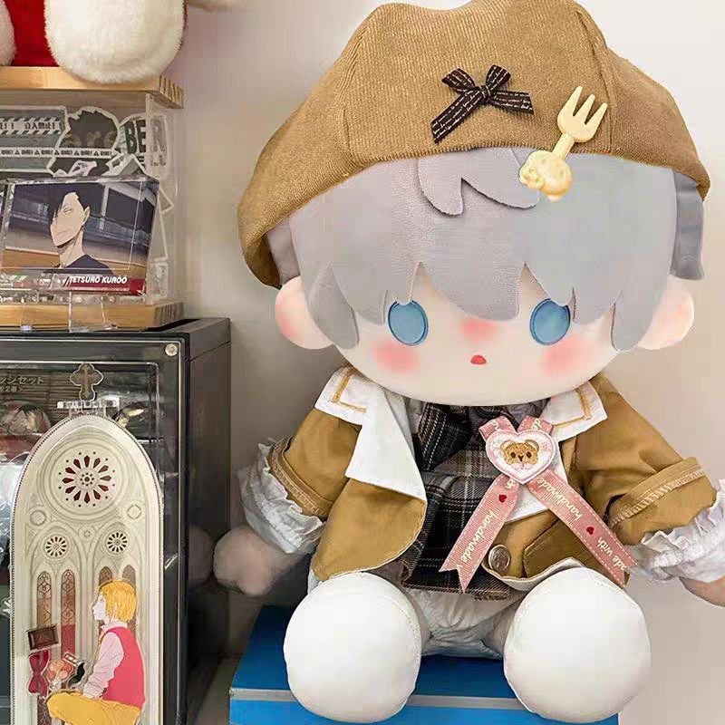 40cm娃衣棉花娃娃衣服厘米玩偶公仔一番赏裙子美式jk制服原创坐姿 - 图3