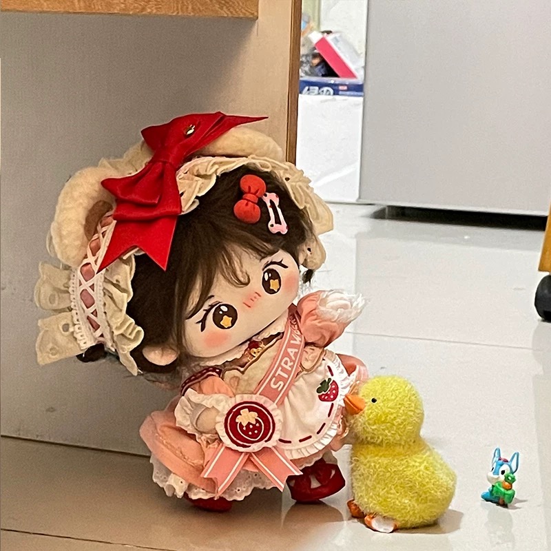 20cm棉花娃娃娃衣套装正版原创正品无属性可爱风毛绒玩偶换装现货 - 图2