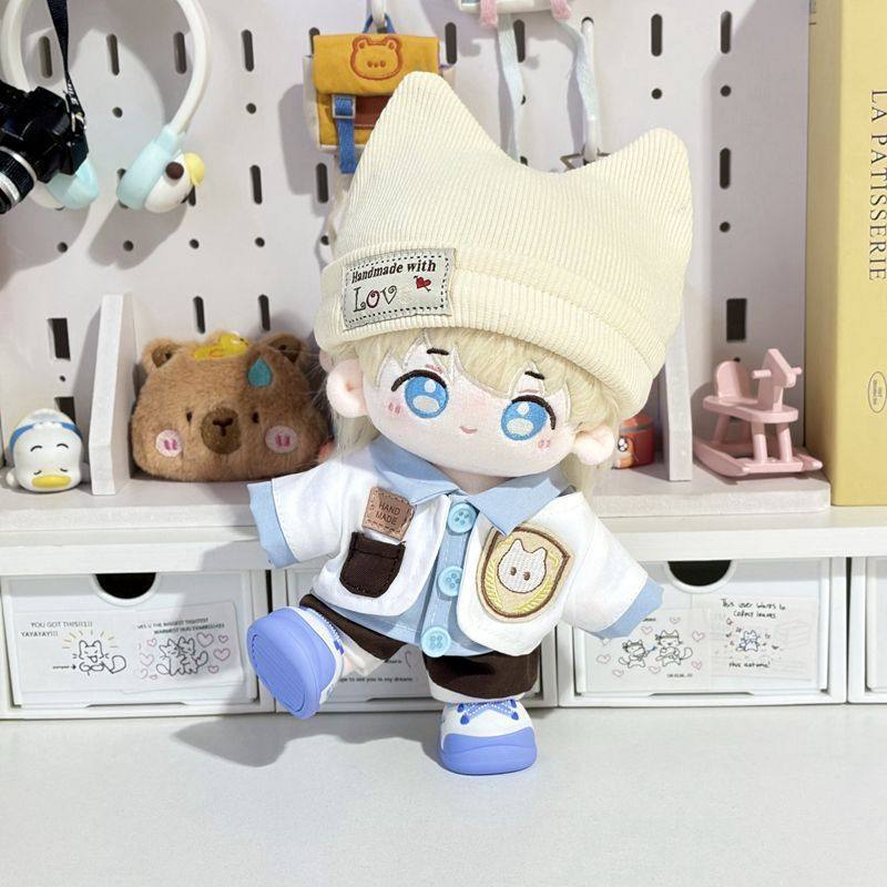 20cm娃衣棉花娃娃衣服二十厘米玩偶公仔原创站姿男服装礼物二次元 - 图0