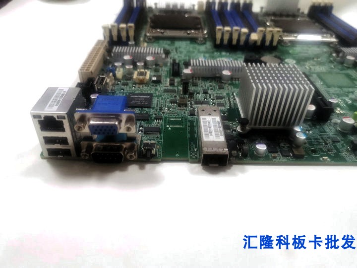 泰安S7067主板X79双路 C602支持E5 V2主板带万兆网卡支持REG DDR3-图1