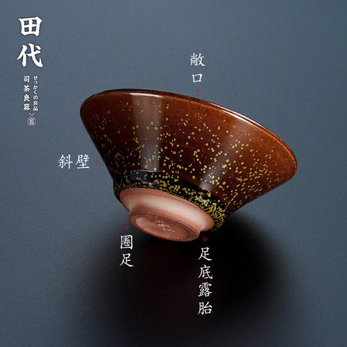 冰裂结晶釉陶瓷建盏开片柴烧腊梅盏功夫茶道主人杯单人喝茶品茗杯 - 图2