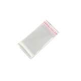 Прозрачный самоклеющийся пластиковый мешочек, упаковка, сумка, увеличенная толщина, оптовые продажи