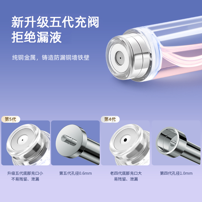 香水分装瓶底部充装高端便携按压5ml喷雾小喷瓶空瓶子小样分装器