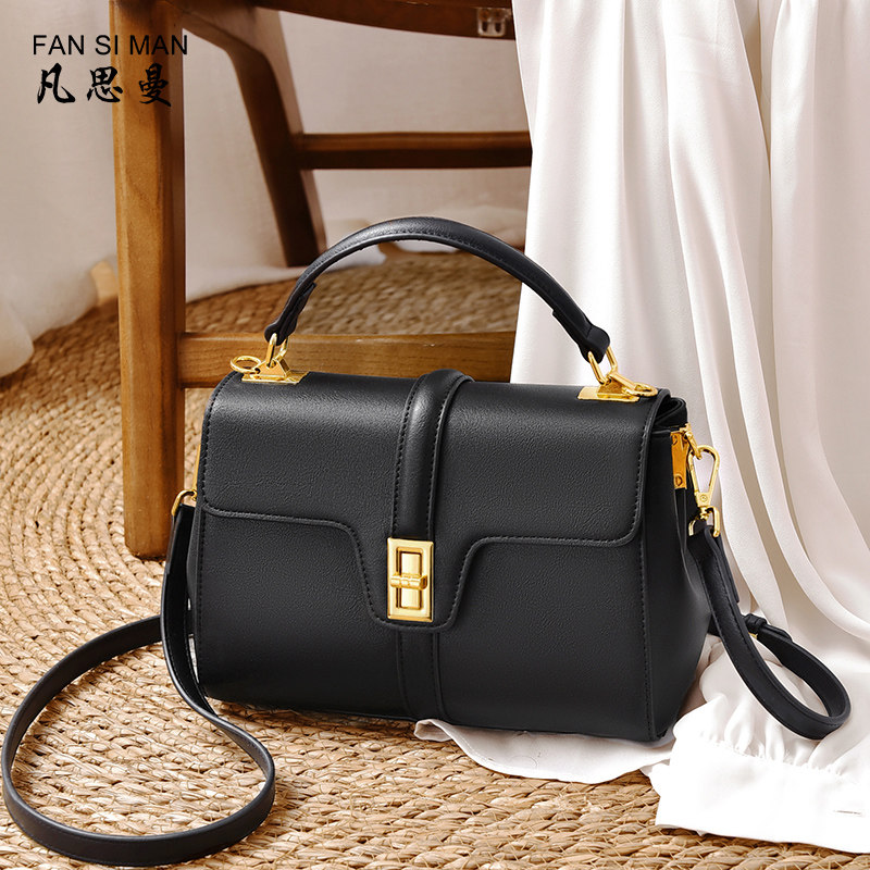 凡思曼通勤包包新款女士斜挎包 凡思曼女士包袋
