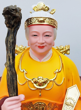 新款泰山奶奶神像19寸碧霞元君泰山娘娘泰山老母佛像十二老母神像