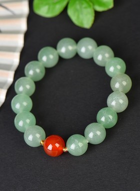 新疆和田玉手串东陵玉手链首饰