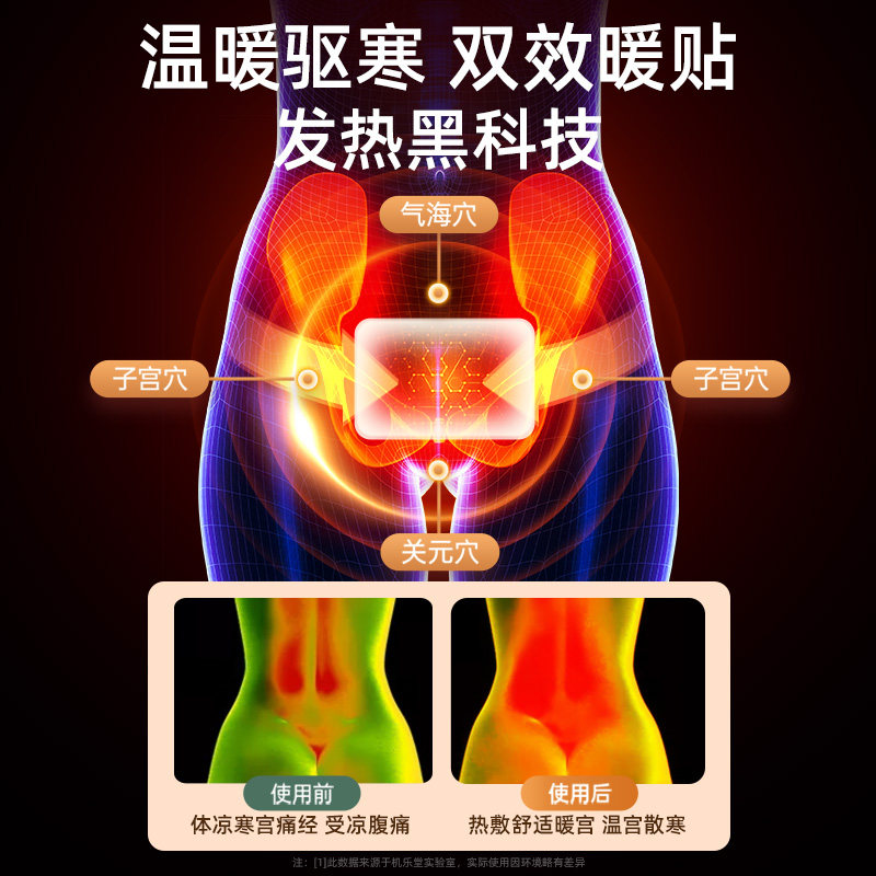 李佳埼推荐宝宝艾草冬季益母草暖贴 joyroom慕谷保暖贴