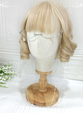 抖音ins网红凹造型专用无镜片半框眼镜日系少女动漫coser漫展装饰