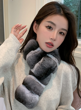 宾雅图秋冬女龙猫毛夹子款