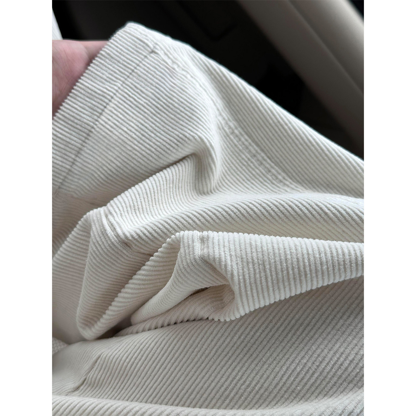 加绒加厚灯芯绒裤子女冬季新款胖妹妹mm高腰宽松显瘦阔腿九分裤子,淘宝优惠券,粉丝福利购,淘宝优惠卷