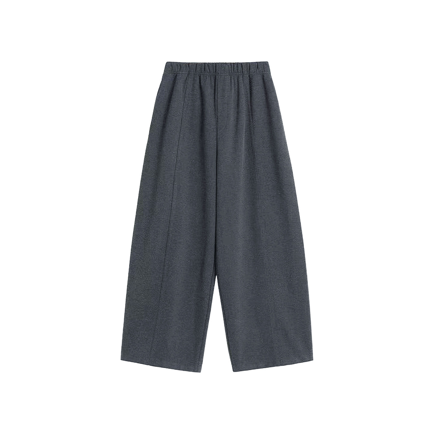 深灰色毛呢阔腿裤女秋冬加绒胖妹妹mm高腰遮胯显瘦梨型身材休闲裤,淘宝优惠券,粉丝福利购,淘宝优惠卷