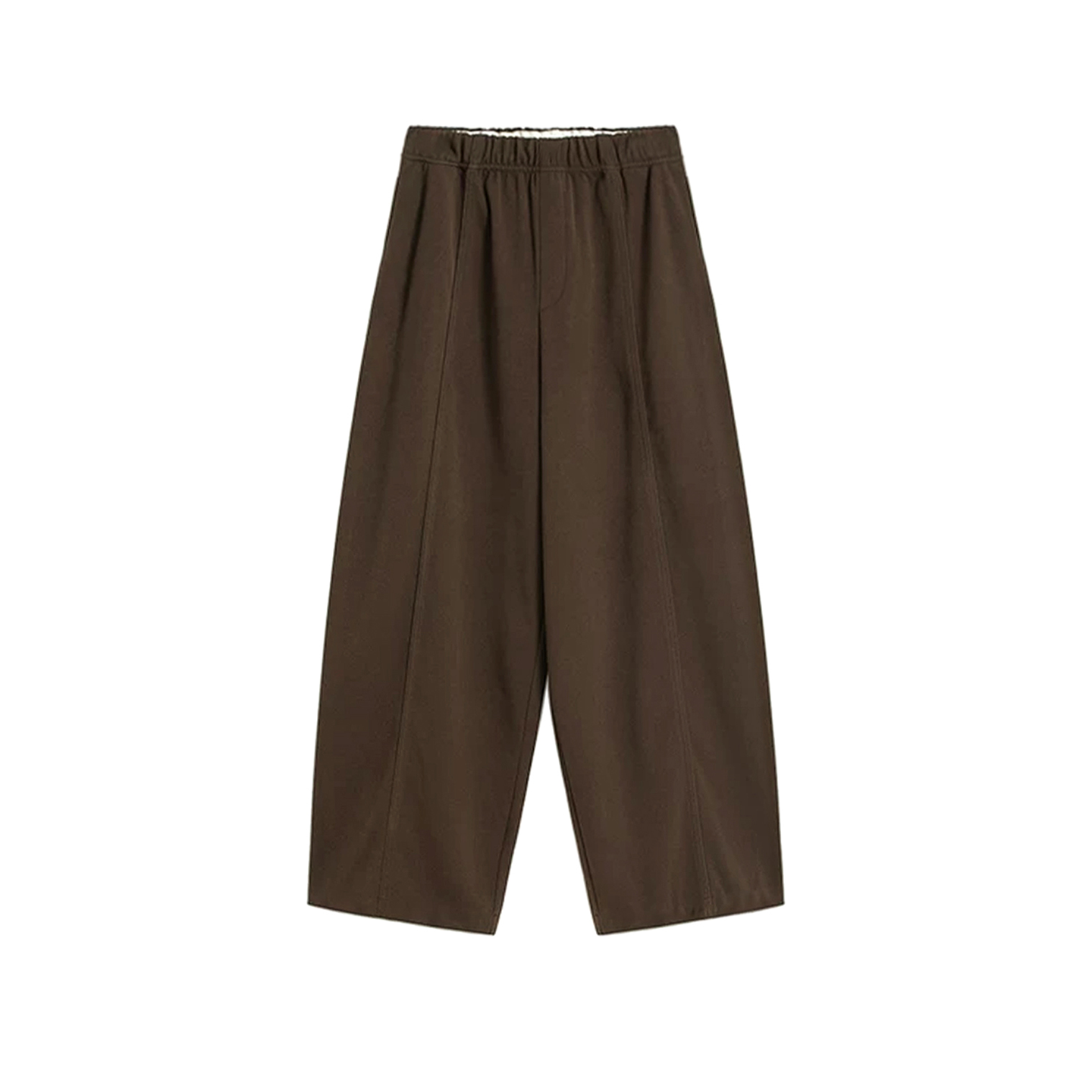 咖色毛呢阔腿裤女冬季加绒胖妹妹mm高腰遮胯显瘦梨型身材休闲裤子,淘宝优惠券,粉丝福利购,淘宝优惠卷