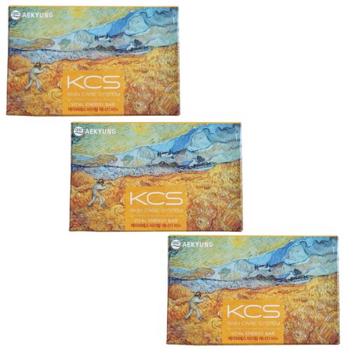韩国原装进口正品名画爱敬 KCS香皂卡莱丝精油洗脸洗澡手保湿沐浴 - 图0